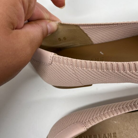 Everlane The Day Glove Ballet Flats ReKnit Ballet Light Pink (Sz. 5.5) - Picture 7 of 9